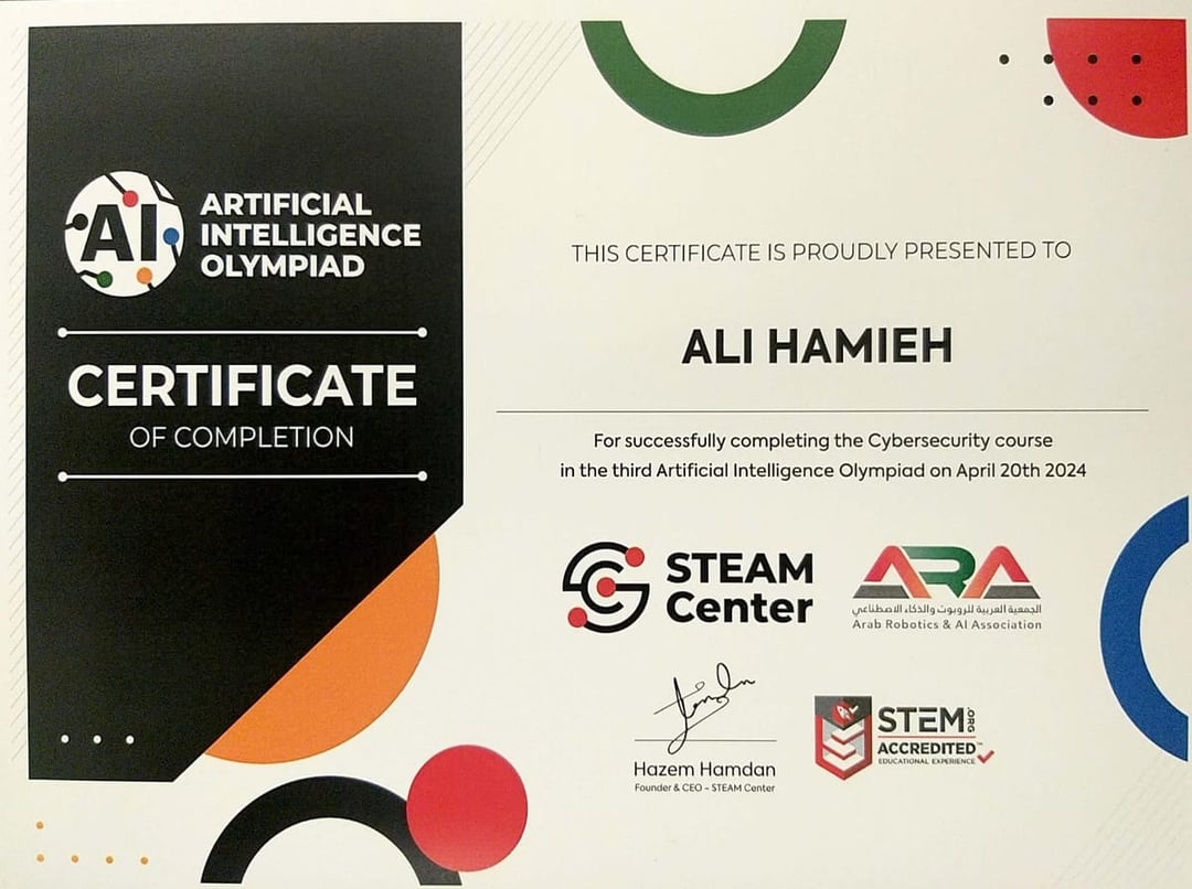 STEAM Center AIO — Cybersecurity & Olympiad